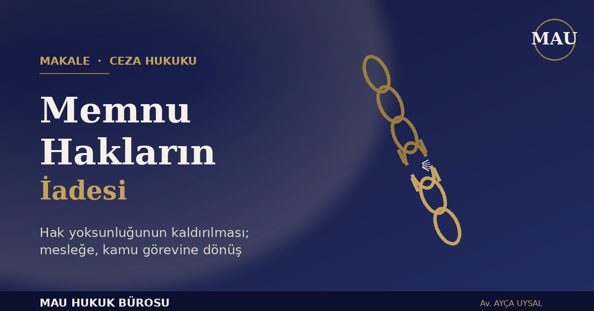 MEMNU HAKLARIN İADESİ -REHBER