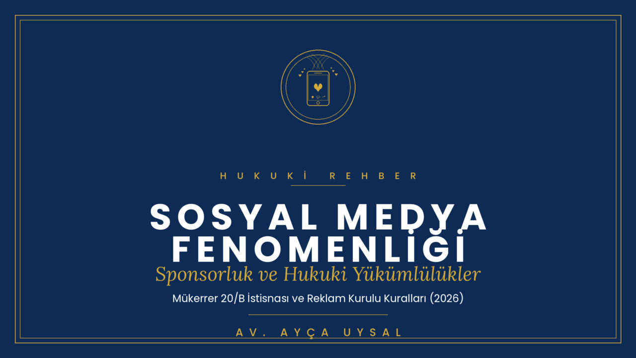 YouTube/TikTok/Instagram FENOMENLERİ İÇİN Hukuki Rehber